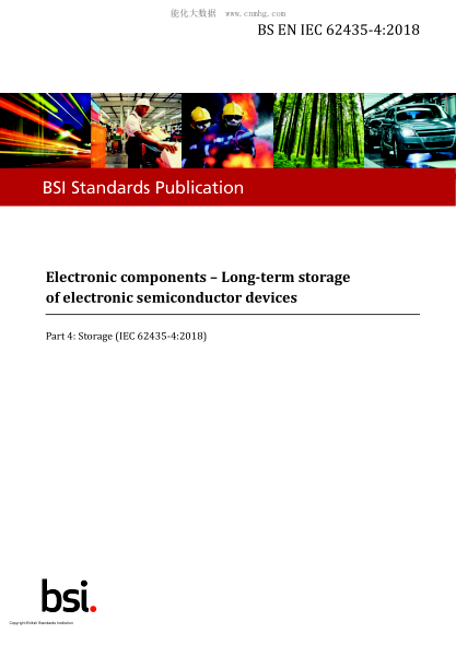 BS EN IEC 62435-4-2018 Electronic components. Long-term storage of electronic semiconductor devices. Storage