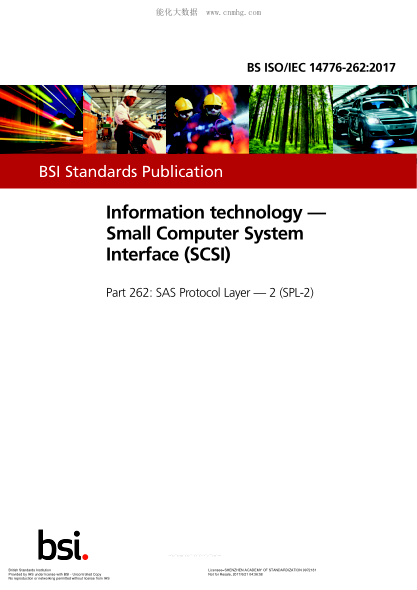 BS ISO/IEC 14776-262-2017 信息技術(shù) 小型計算機系統接口(SCSI) SAS協(xié)議層 2(SPL-2) Information technology. Small Computer System Interface (SCSI). SAS Protocol Layer. 2 (SPL-2)
