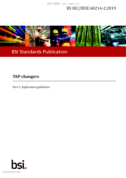 BS IEC/IEEE 60214-2-2019 TAP-changers. Application guidelines