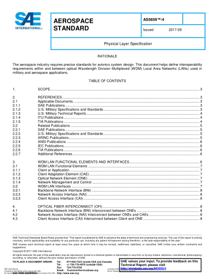 SAE AS5659/4-2017 Physical Layer Specification