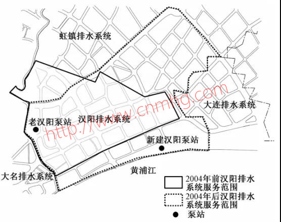 漢陽(yáng)排水系統服務(wù)范圍