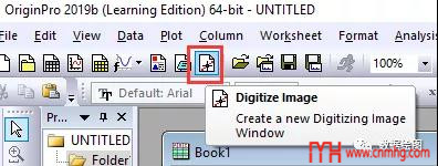 Origin(Pro)：Digitizer插件的應用5：Log10形式坐標軸的電子化 