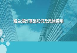 粉塵爆炸基礎知識及其風(fēng)險控制ppt