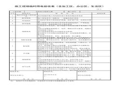 施工現場(chǎng)臨時(shí)用電驗收表含加工區辦公區生活區(1)xls