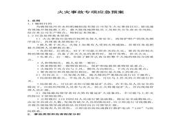 火災事故專(zhuān)項應急預案doc