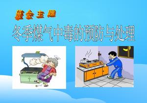 冬季煤氣中毒的預防與處理PPTpptx