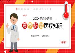企業(yè)夏季防暑醫療知識pptx