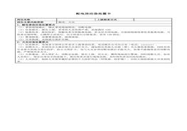 配電房應急處置卡docx
