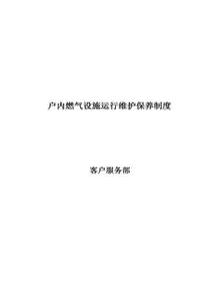 燃氣設施運行維護保養制度(29頁(yè))pptx