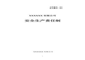 公司各崗位安全生產(chǎn)責任制匯編doc