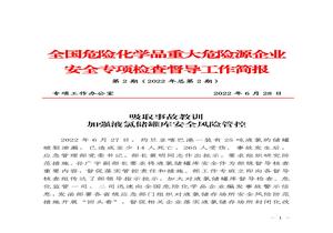 【預覽用】全國危險化學(xué)品重大危險源企業(yè)專(zhuān)項檢查督導工作簡(jiǎn)報（第2期）pdf