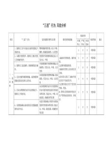 三違行為風(fēng)險分析表doc