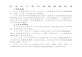 企業(yè)安全技術(shù)措施保障管理制度(13頁(yè))doc