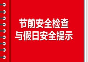 節前安全檢查與假日安全提示(66頁(yè))pptx