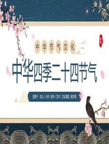 中國風(fēng)中華二十四節氣pptx