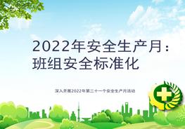 2022年安全生產(chǎn)月培訓:班組安全標準化pptx