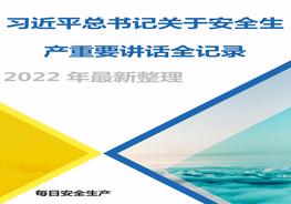 習近平總書(shū)記關(guān)于安全生產(chǎn)重要論述docx