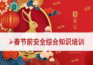 春節前安全綜合知識培訓pptx