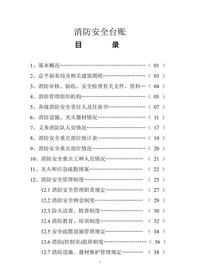 消防全套臺賬檔案doc