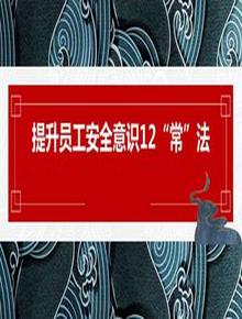 提升員工安全意識12“?！狈ǎ?7頁(yè)）pptx