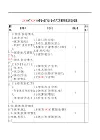 安全生產(chǎn)工作履職考核清單及行動(dòng)計劃表(14頁(yè))doc