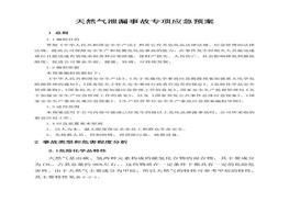 天然氣泄漏事故專(zhuān)項應急預案doc