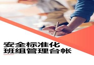 安全標準化班組管理臺帳docx
