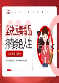 小學(xué)生禁毒主題班會(huì )pptx
