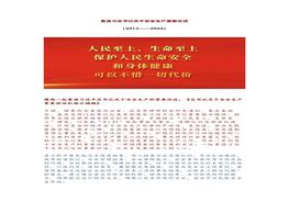 重溫習總書(shū)記關(guān)于安全生產(chǎn)重要論述docx