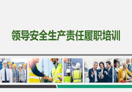 領(lǐng)導安全生產(chǎn)責任履職培訓(22頁(yè))pptx