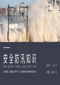安全防汛知識丨35頁(yè)pptx