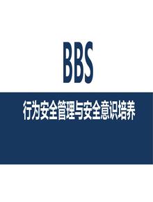 行為安全管理與安全意識培養(113頁(yè))(1)pptx