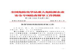 全國危險化學(xué)品重大危險源企業(yè)專(zhuān)項檢查督導工作簡(jiǎn)報(第5期)(1)pdf