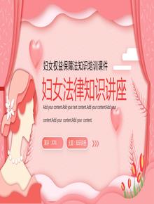 婦女權益保障法知識培訓課件pptx