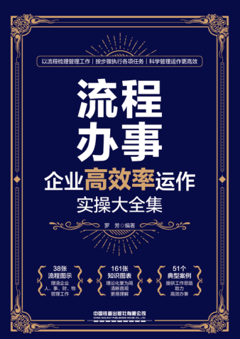 流程辦事:企業(yè)高效率運作實(shí)操大全集 羅芳 2021年版